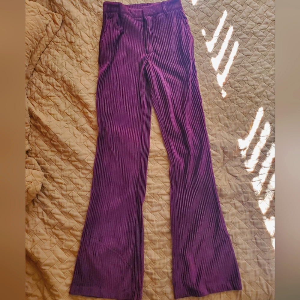 Urban Outfitters Maroon Corduroy Pants - Picture 2 of 5